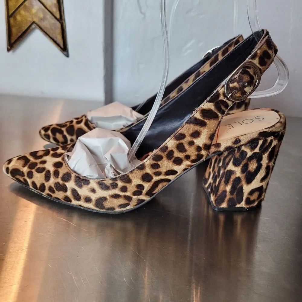 Sole society slingback heels